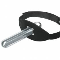 BAILLON CUIR - BOULE + GODE METAL