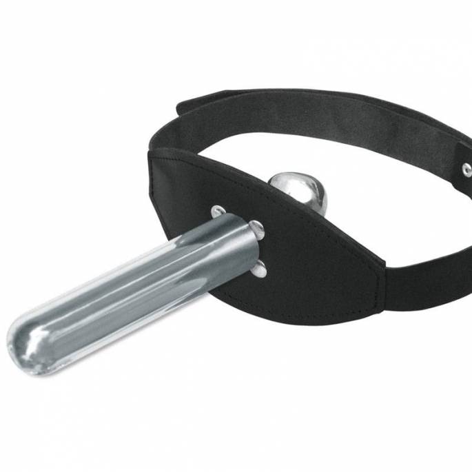 BAILLON CUIR - BOULE + GODE METAL