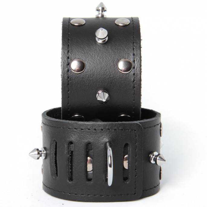 MENOTTES CUIR CADENASSABLES