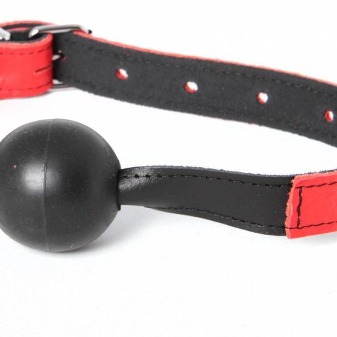 BAILLON BOULE LEDER ROT