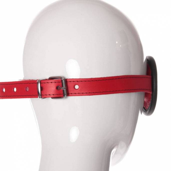 VERDUNKELUNGSMASKE ROTES LEDER