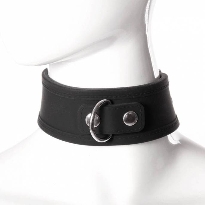 COLLAR DE SILICONA CON CANDADO