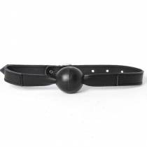 BAILLON BOULE CUIR NOIR