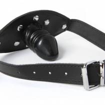 BLACK LEATHER GAG