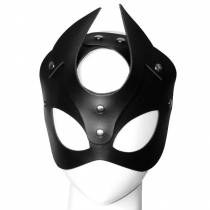 MASQUE DEMONIA CUIR NOIR