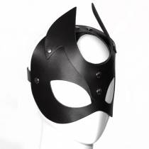 MASQUE DEMONIA CUIR NOIR