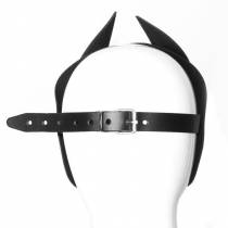 MASQUE DEMONIA CUIR NOIR