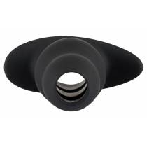 PLUG TUNNEL 2 BOULES SILICONE NOIR