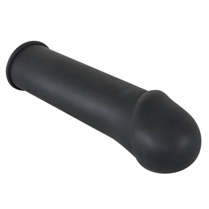 ETUI PENIEN SILICONE NOIR ( 16 x 3.5 cm )