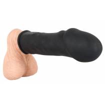 ETUI PENIEN SILICONE NOIR ( 16 x 3.5 cm )