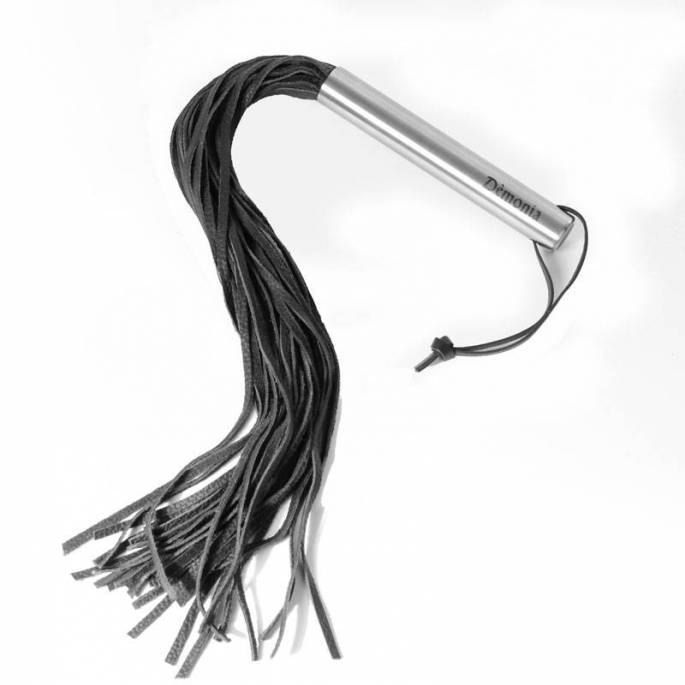 MARTINET NOIR CUIR SOUPLE - MANCHE ACIER