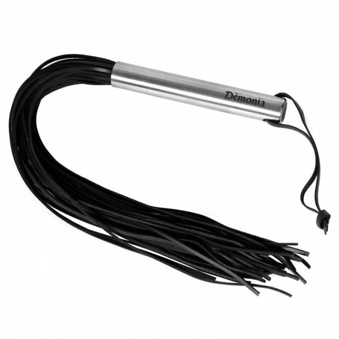 MARTINET NOIR CUIR DUR - MANCHE ACIER