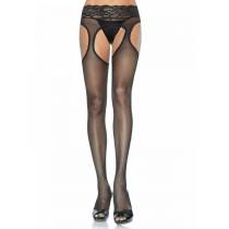 COLLANT PJ CEINTURE DENTELLE