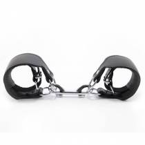 MENOTTES CUIR + ANNEAUX DE CONTRAINTE