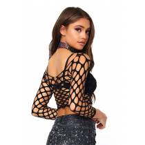 TOP COURT MANCHES LONGUES GROSSE RÉSILLE T.U