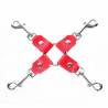 CROSS CARABINERS RED LEATHER