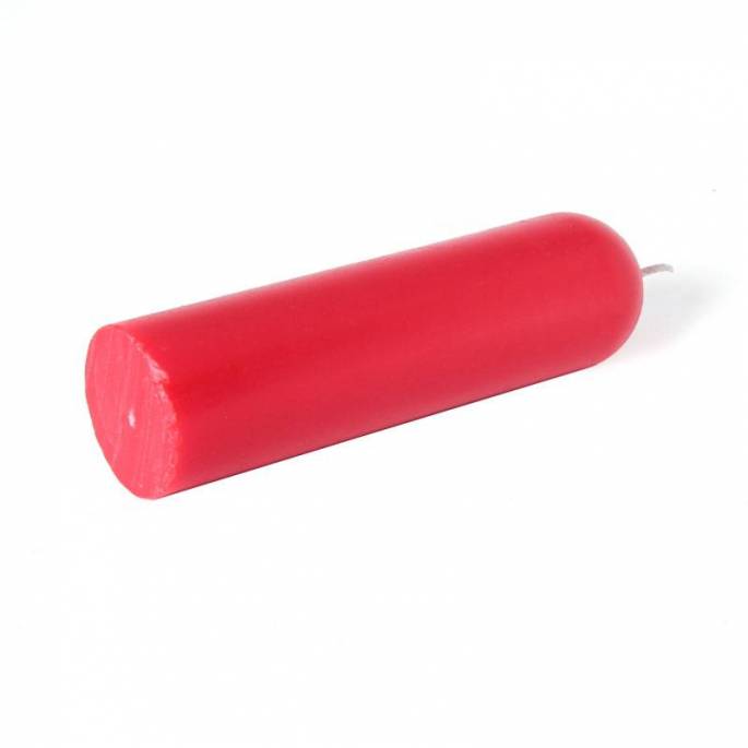 RED LOW TEMPERATURE CANDLE