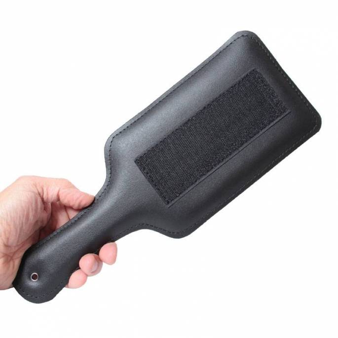 PADDLE CUIR NOIR LARGE