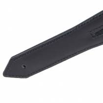 PADDLE DOPPEL LEDER SCHWARZ KURZ