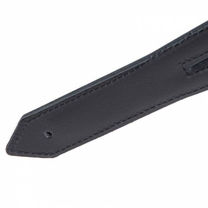 PADDLE DOUBLE CUIR NOIR COURT