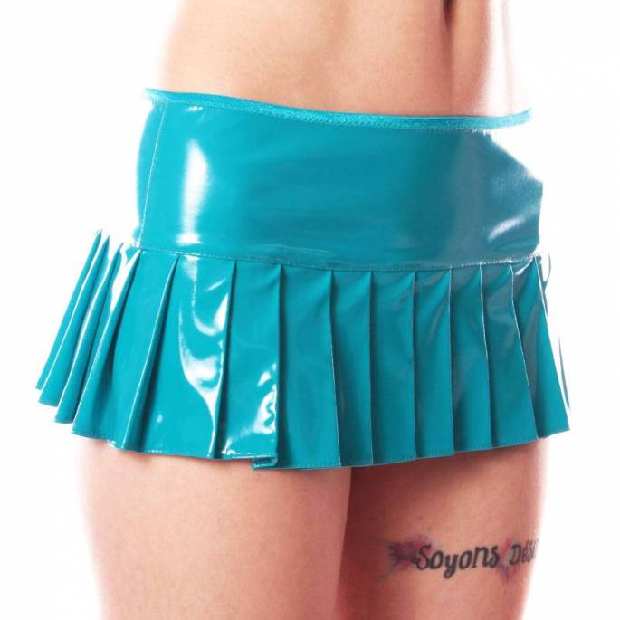 MICRO JUPE BLEUE