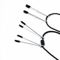 PINCES PROGRESSIVES SEINS + CLITORIS + CORDON