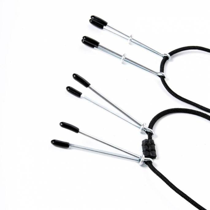 PINCES PROGRESSIVES SEINS + CLITORIS + CORDON