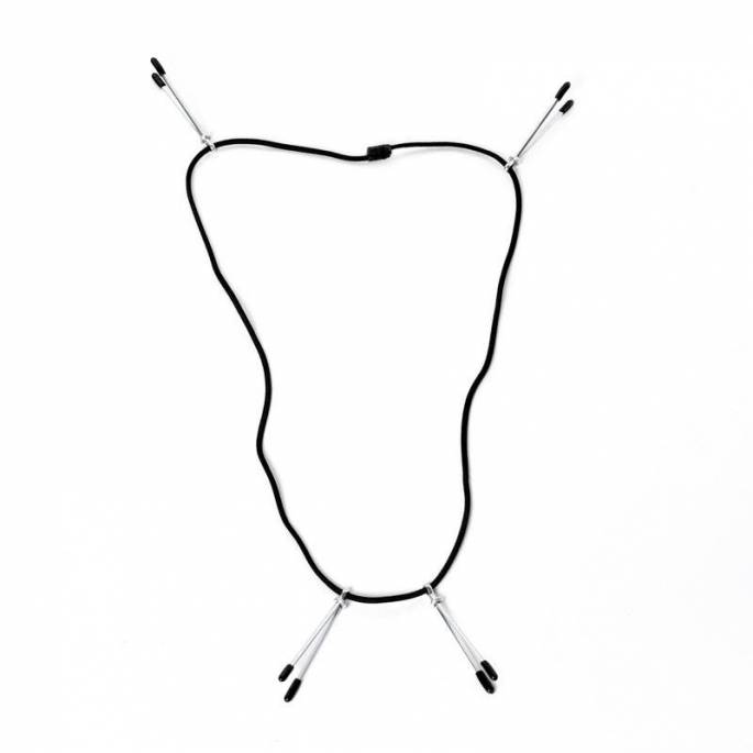 PINCES PROGRESSIVES SEINS + CLITORIS + CORDON