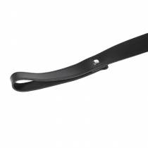 LAISSE CUIR MOUSQUETON CARRE ( L. 50 CM )