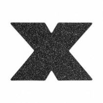 INDISKRET SCHMUCK FLASH KREUZ - SCHWARZ