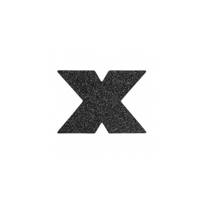 INDISKRET SCHMUCK FLASH KREUZ - SCHWARZ