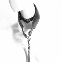 LEDERHALSBAND + ZWANGSRING