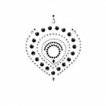 FLAMBOYANT KÖRPERSCHMUCK SCHWARZ/SILBER