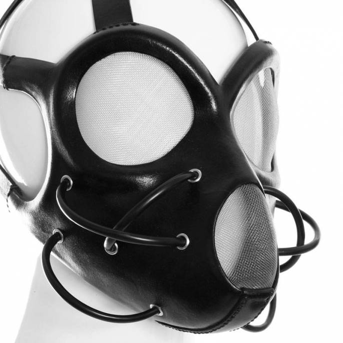 INSANE LEDERMASKE + AUGEN