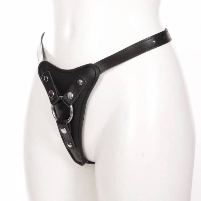 STRING-HARNESS AUS LEDER