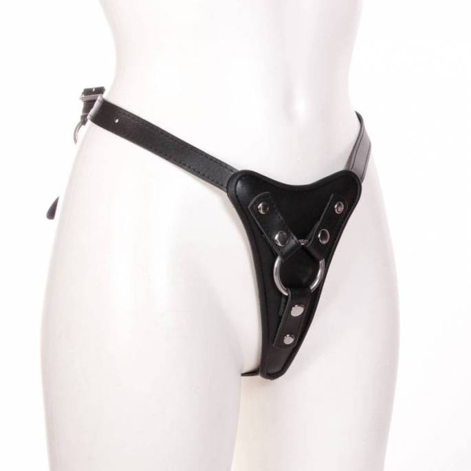 STRING-HARNESS AUS LEDER
