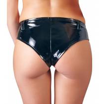 MINI SHORTS VINYL SCHWARZ