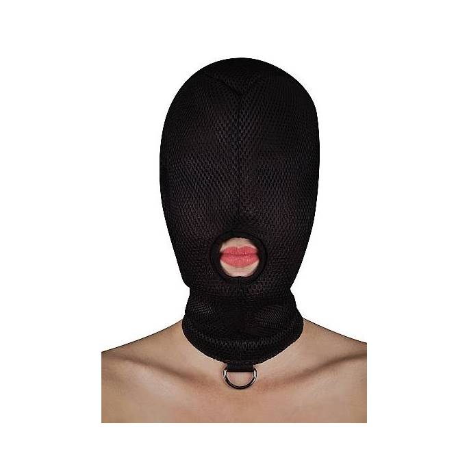 CAGOULE ÉPAISSE BOUCHE OUVERTE + ANNEAU