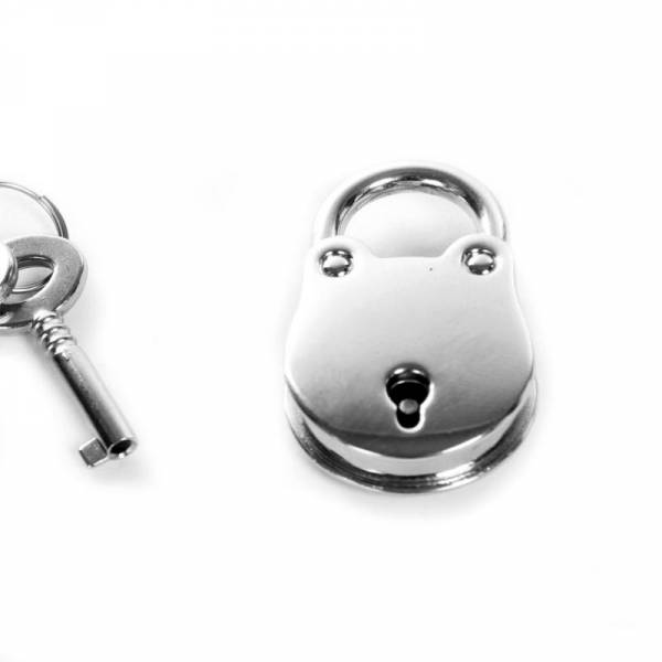 NICKELBESCHICHTETES VORHÄNGESCHLOSS