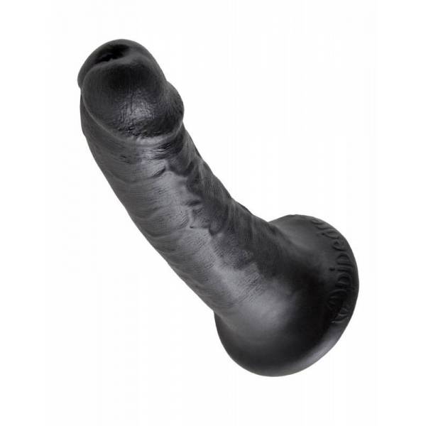 DILDO RÉALISTE - 15.2CM - NOIR