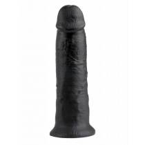 DILDO RÉALISTE - 25,4CM - NOIR
