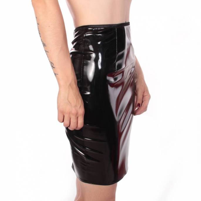 JUPE CRAYON + ZIP DOS