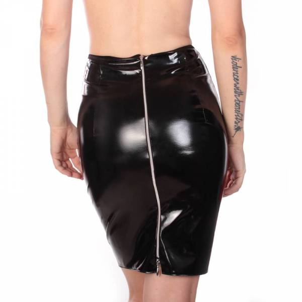 JUPE CRAYON + ZIP DOS