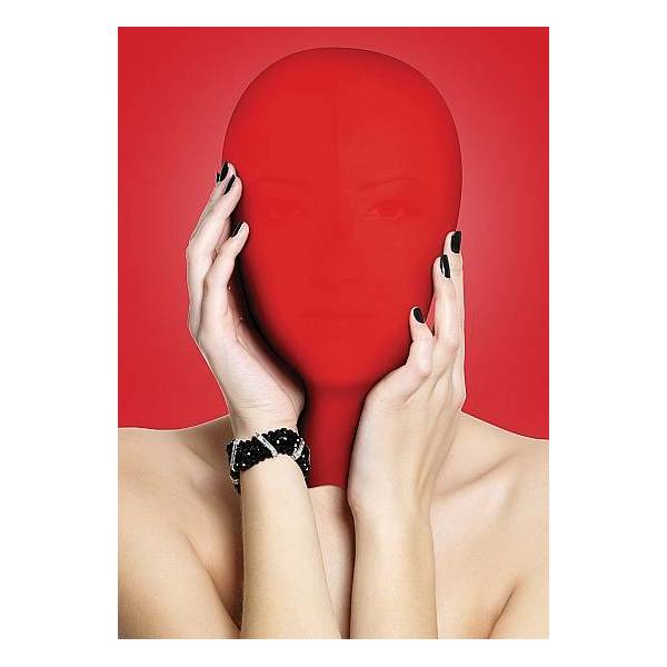 STOFFHAUBE MIT REISSVERSCHLUSS (ROT)