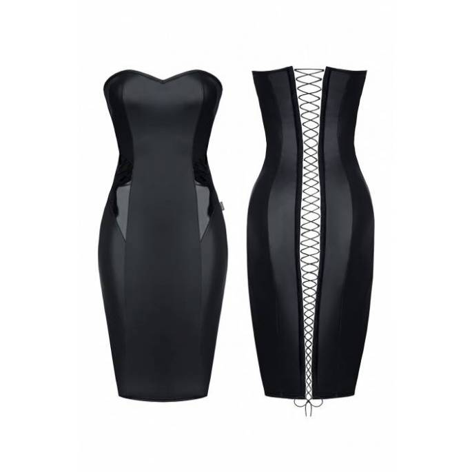 KLEID DEMONIQ ELLEN TRÄGERLOS SCHNÜRUNG RÜCKEN