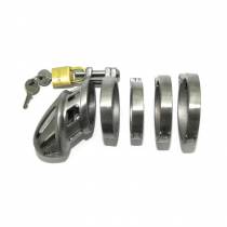 METAL CHASTITY CAGE BON4M SMALL