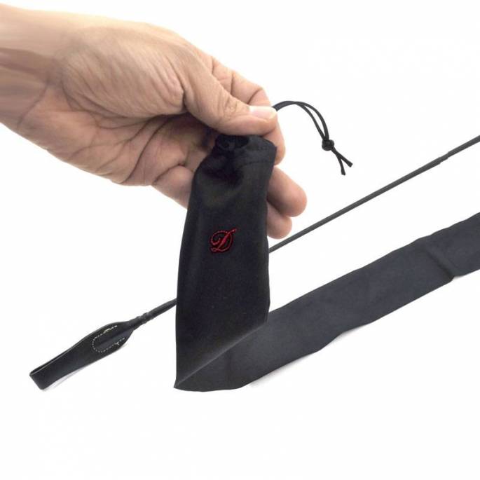 FUNDA DE LÁTIGO DE ALGODÓN NEGRO