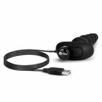 CINCO ANALPLUG VIBRIEREND SCHWARZ