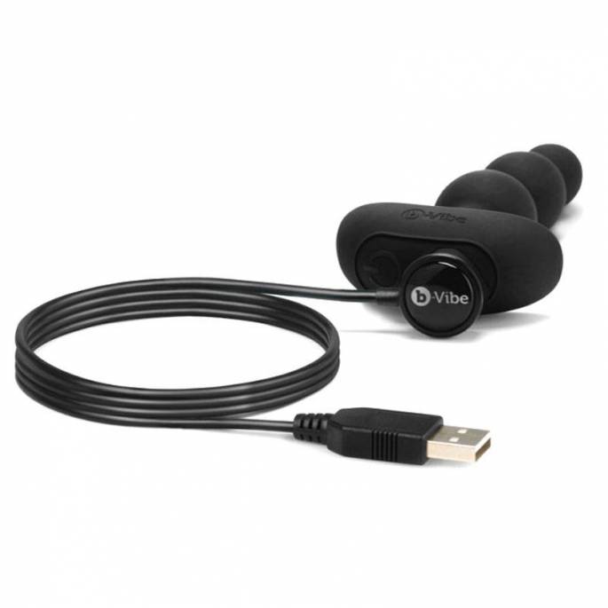 TRIPLET CHAINE ANALE NOIRE VIBRANT