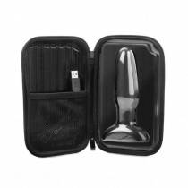 RIMMING PLUG ANAL NOIR AVEC BILLES ROTATIVES